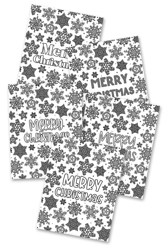 Merry Christmas Coloring Sheets