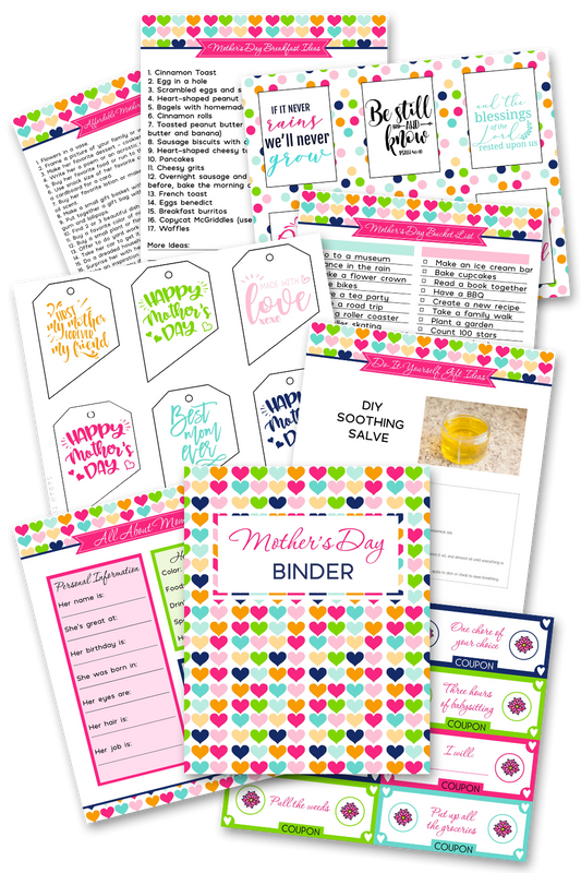 Mother's Day Binder