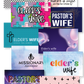 Pastor's and Elder's Wife Business Cards