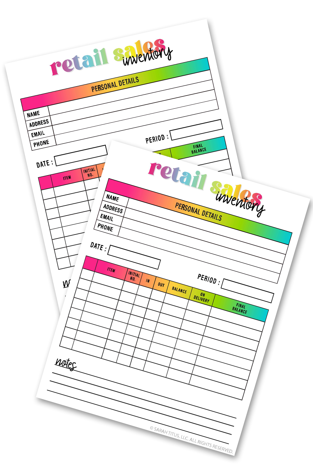 Retail Sales Inventory