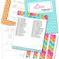 Scripture Writing Binder