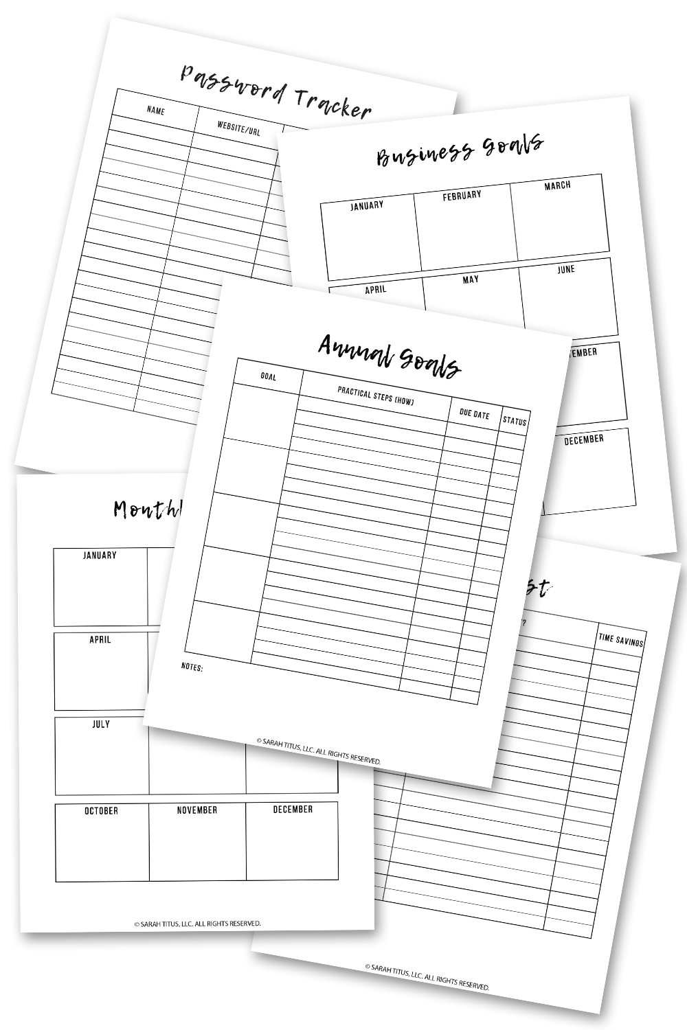 Small Business Planner