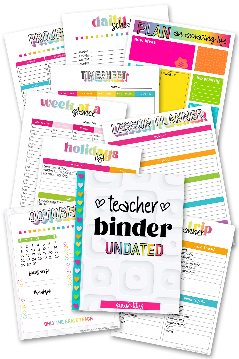 Teacher Binder