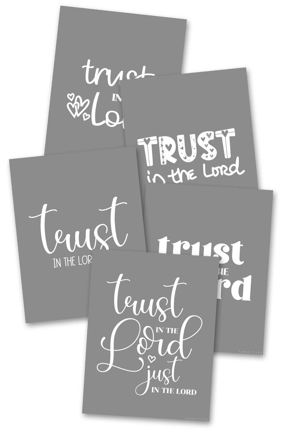 Trust in the Lord Wall Art