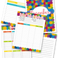 Undated Daily Planner