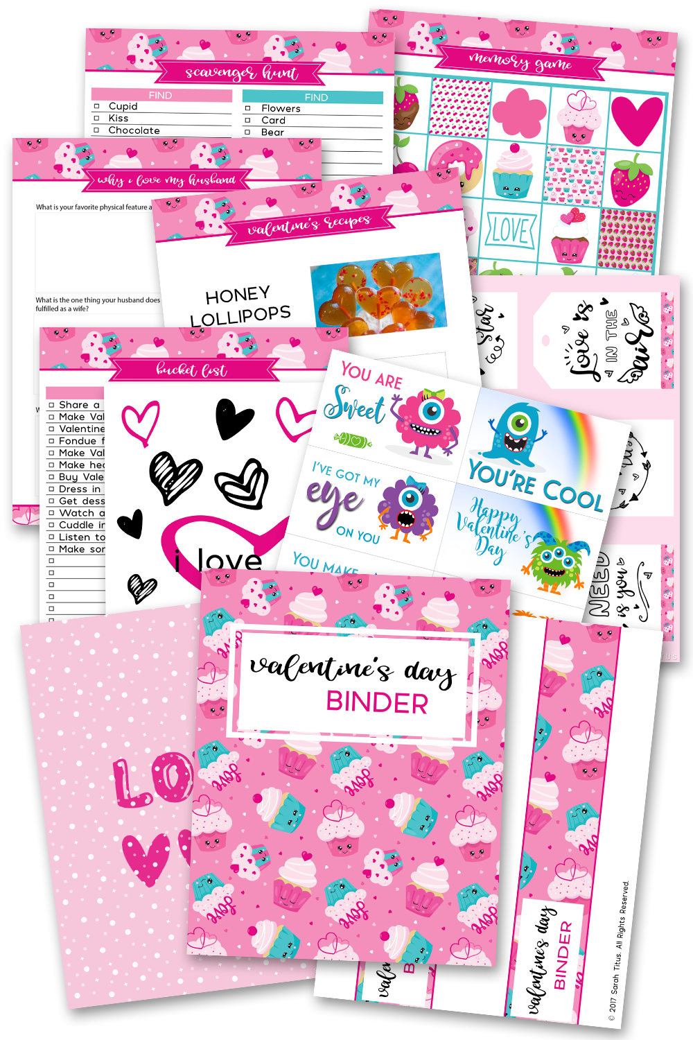 Valentine Binder