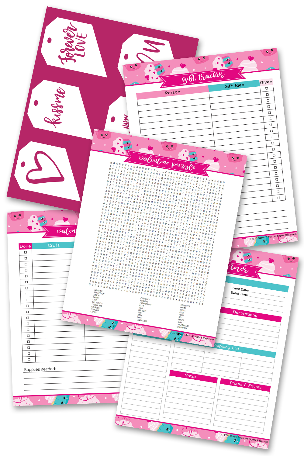 Valentine Binder