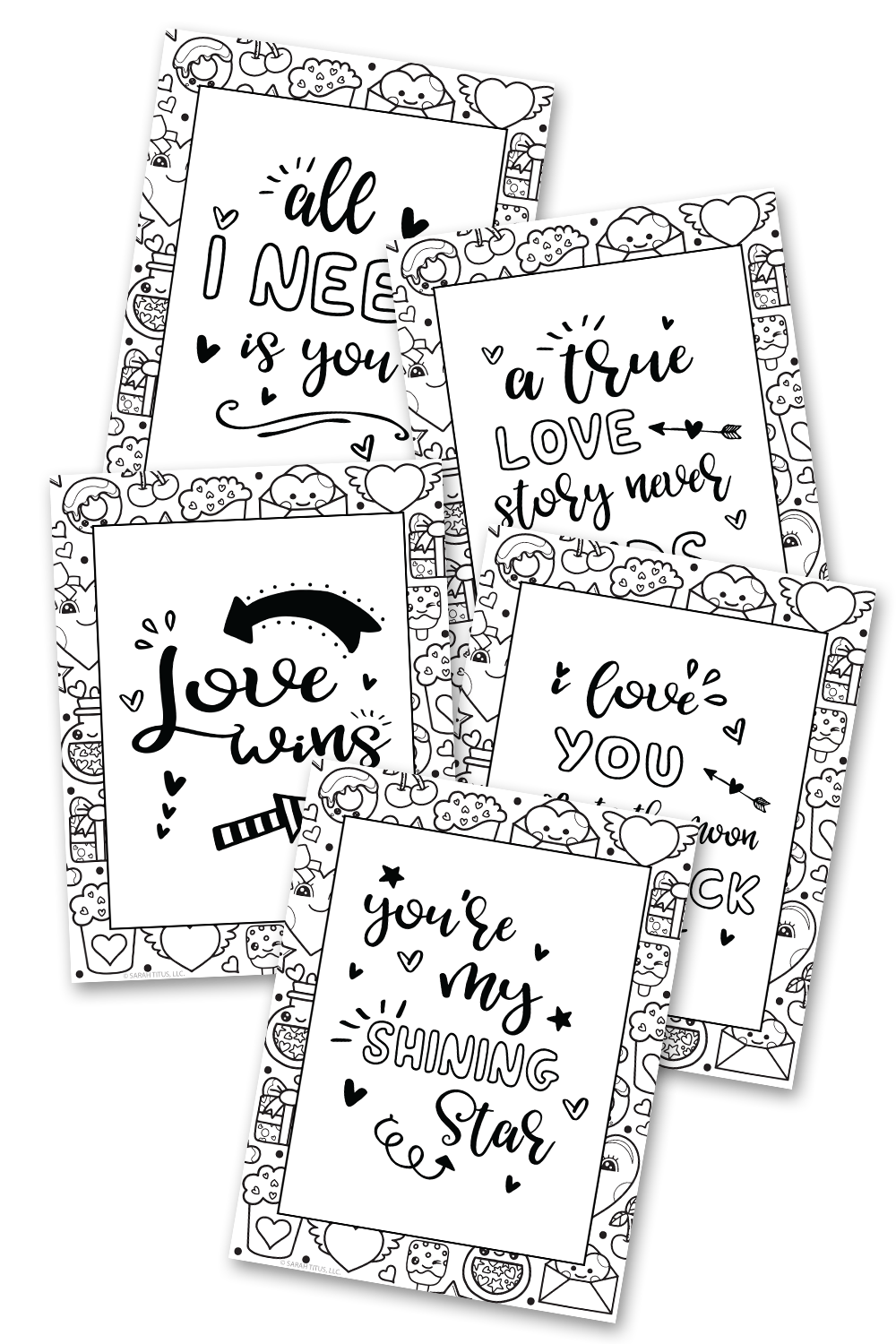 You're My Shining Star Coloring Sheets