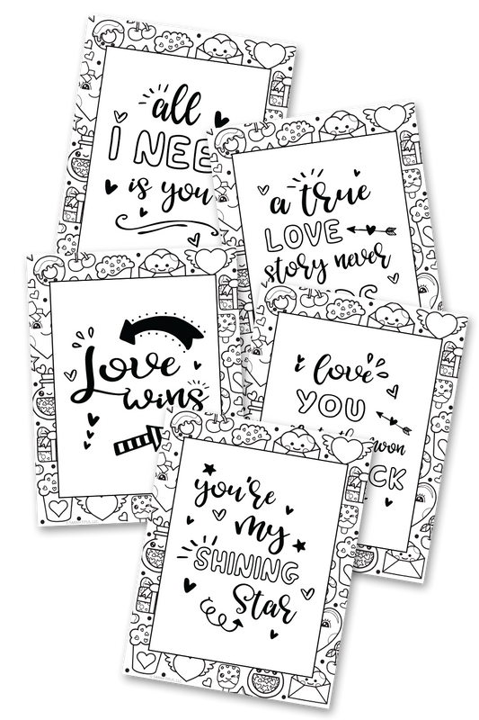 You're My Shining Star Coloring Sheets